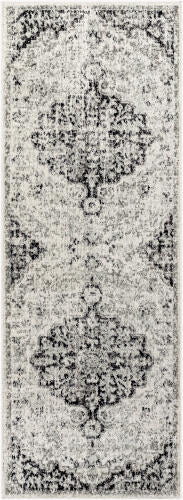 Livabliss  Harput Machine Woven Rug — Gray / Ivory | HAP-1061