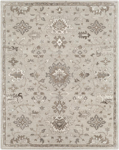 Caesar Handmade Wool Rug — Gray / Taupe | CAE-1197 - performance