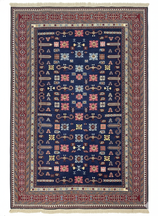 9’x12’ Hand Knotted 100% Wool High quality Killim Area Rug