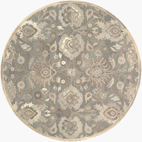Caesar Handmade Wool Rug — Taupe / Ivory | CAE-1195