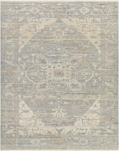 Cappadocia Handmade Wool Rug — Ice Blue / Sand | CPP-5033 - performance