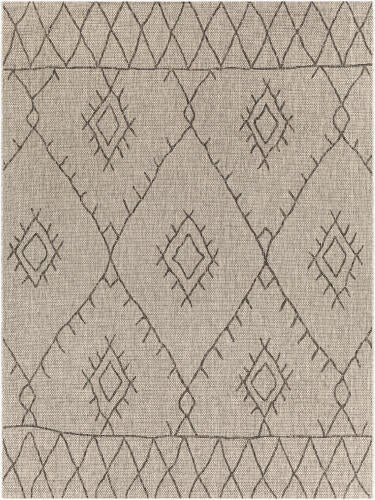 Livabliss Eagean Machine Woven Rug — Taupe / Charcoal | EAG-2328 - performance