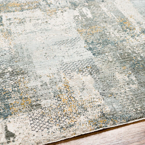Livabliss Dresden Machine Woven Rug — Mist / Teal | DRE-2305