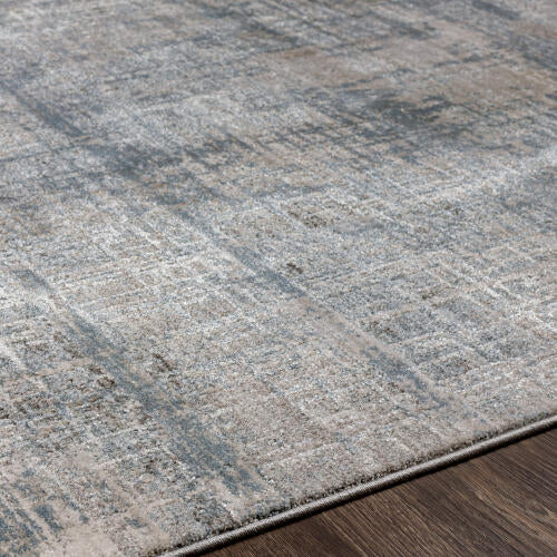 Brunswick Machine Woven Rug — Ice Blue / Taupe| BWK-2301