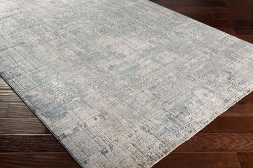 Brunswick Machine Woven Rug — Pale Blue / Taupe | BWK-2300