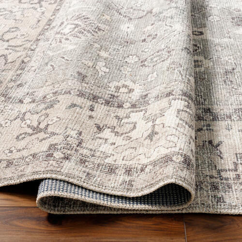 Davina Machine Woven Rug — Taupe / Gray | BOCC-2301
