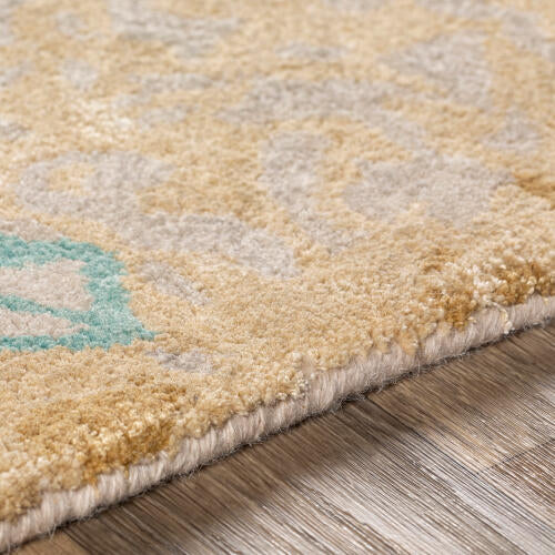 Kavita Handmade Rug — Coral / Sand | KVT-2305