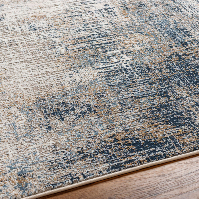 Allegro Plus Machine Woven Rug — Navy / Amber | AGP-2306