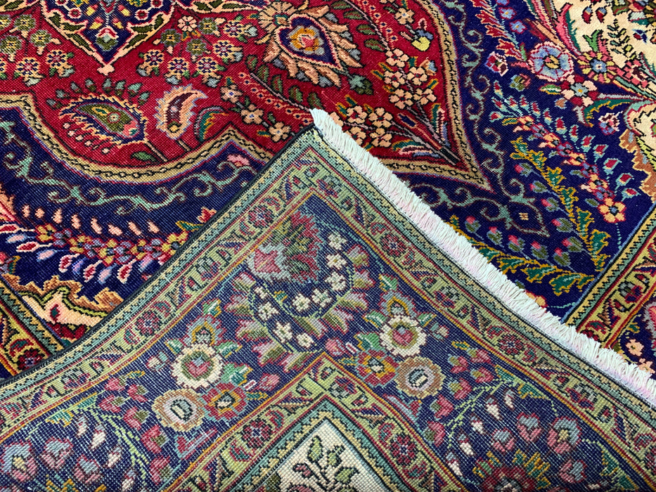 7'x10' Hand-Knotted Wool Red/Multi Area Rug – KB Rugs