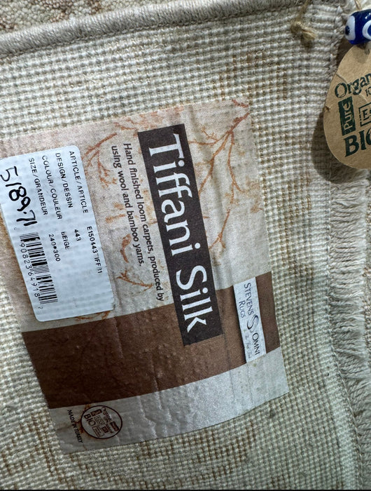 8'x10' Power-Loomed Transitional Style Brown/Beige Area Rug – KB Rugs