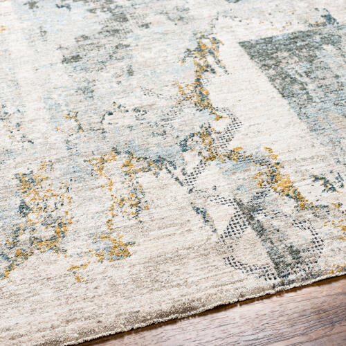 Livabliss Dresden Machine Woven Rug — Taupe / Multi | DRE-2301