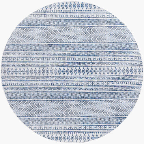 Livabliss Eagean Machine Woven Rug — Blue / Ivory | EAG-2344