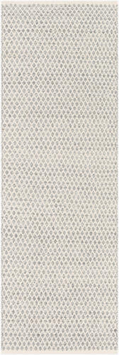 Azalea Handwoven Recycled PET Rug — Slate / Off-White | AZA-2306
