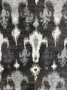 8'X10' Modern Hand-Knotted Nepali Wool Area Rug- Multi/Black