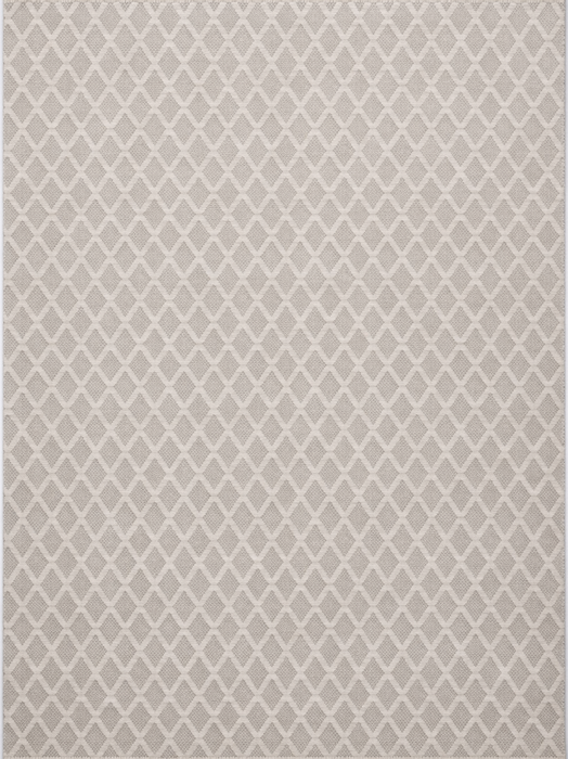 8'X10' High-Graded Wool Modern Minimalist Style Area Rug- Grey (Power-Loomed)