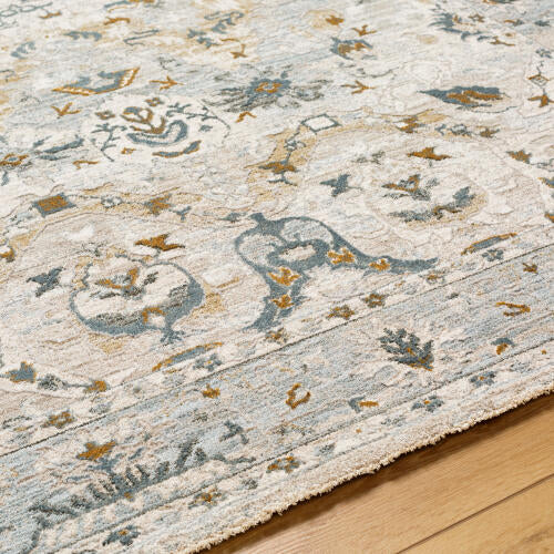 Livabliss  Dresden Machine Woven Rug — Ivory / Mist | DRE-2308