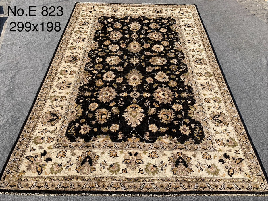 6’6 x 9’10 Hand-Knotted Chobi Rug