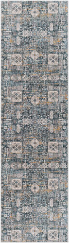 Livabliss Cardiff Machine Woven Rug — Blue / Gray / Ivory | CDF-2309