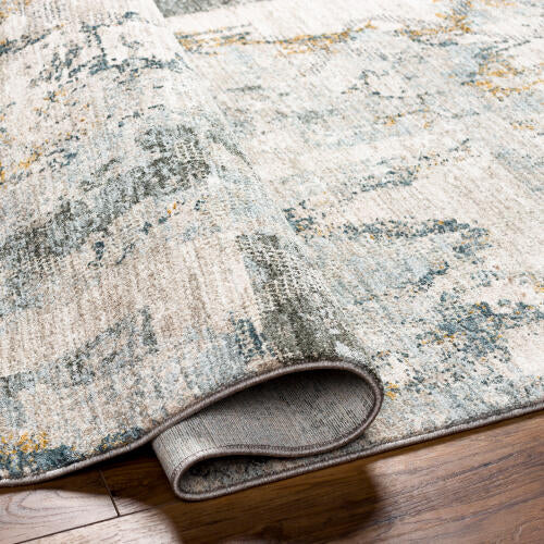 Livabliss Dresden Machine Woven Rug — Taupe / Multi | DRE-2301 - construction