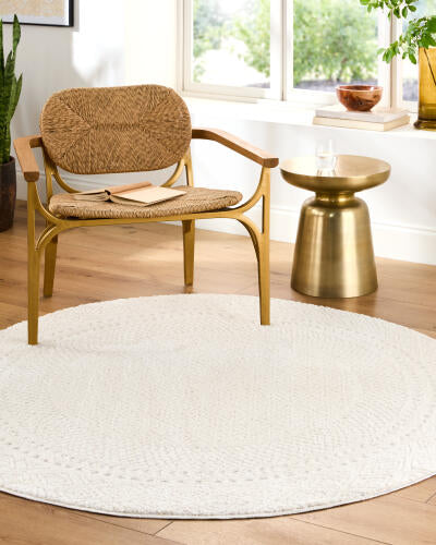 Livabliss Freud Machine Woven Rug — Ivory | FEU-2321