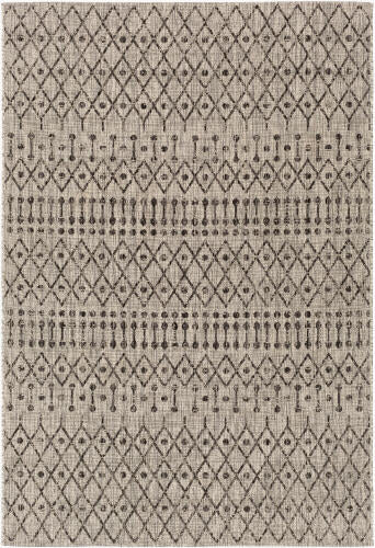 Livabliss Eagean Machine Woven Rug — Taupe / Charcoal | EAG-2334