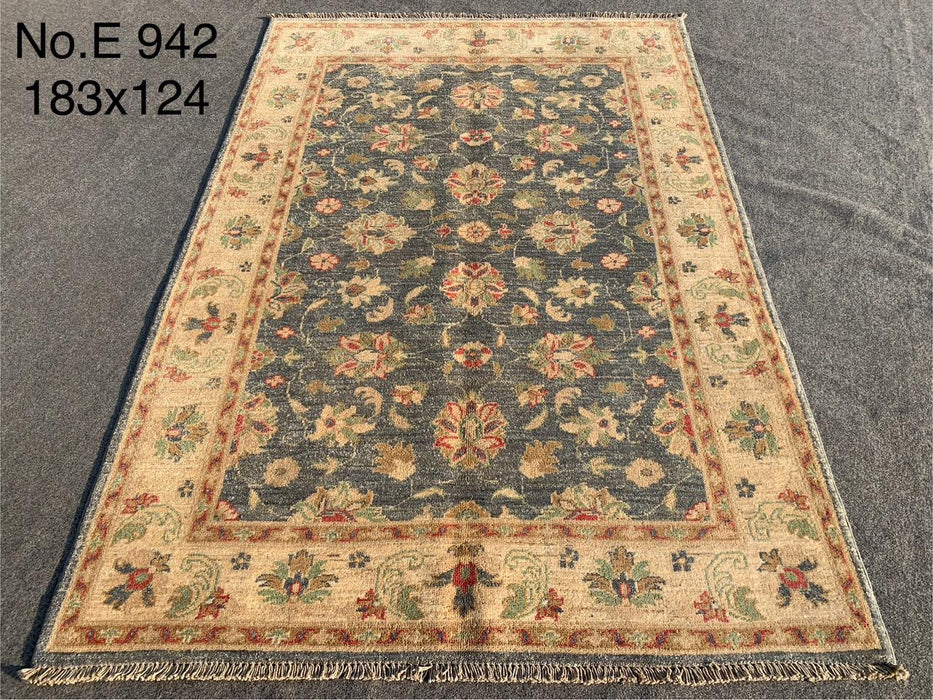 4’1 x 6’0 Hand-Knotted Chobi Rug