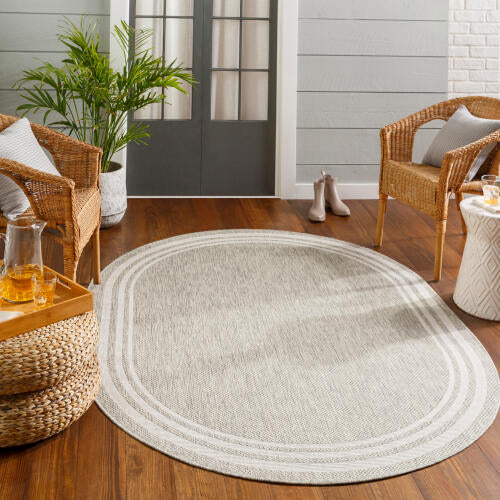 Livabliss Eagean Machine Woven Rug — Light Beige | EAG-2366