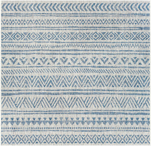Livabliss Eagean Machine Woven Rug — Blue / Taupe | EAG-2306