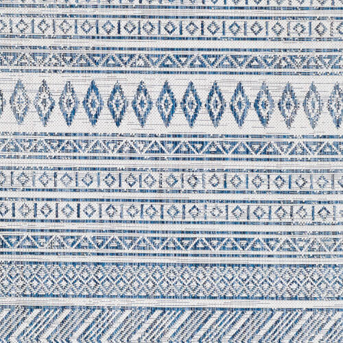 Livabliss Eagean Machine Woven Rug — Blue / Ivory | EAG-2344