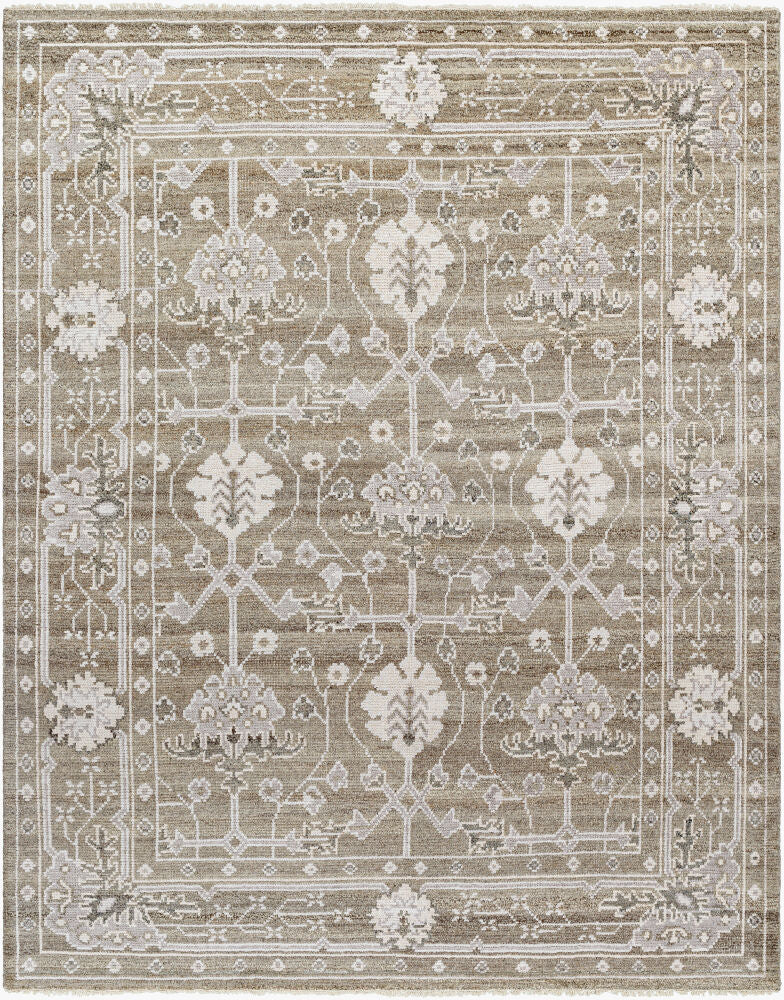 Almeria Hand Knotted Rug — Light Brown / Gray | ALM-2305 - performance