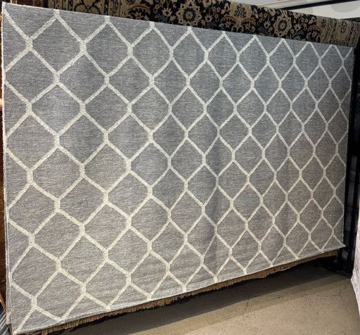 9'x12' Hand-Knotted Marrakech Grey/Cream Area Rug – KB Rugs