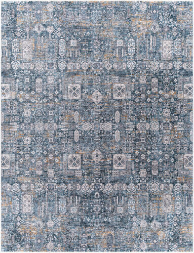 Livabliss Cardiff Machine Woven Rug — Blue / Gray / Ivory | CDF-2309 - performance