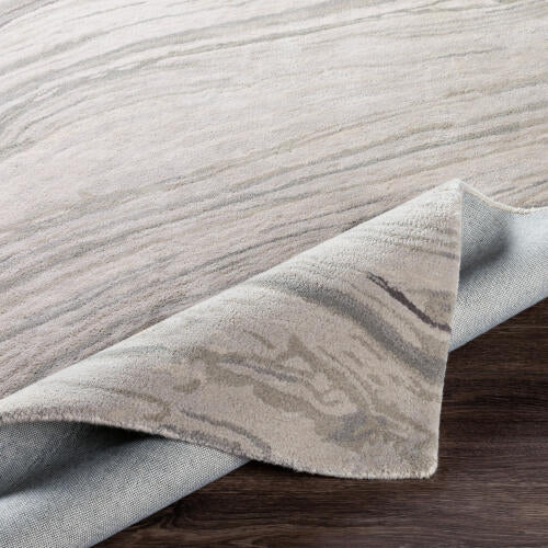 Kavita Handmade Rug — Gray / Gold | KVT-2304 - construction