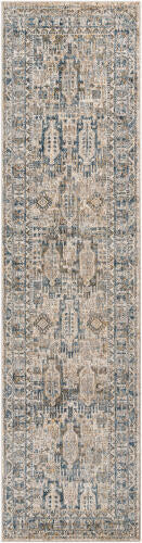 Livabliss Mirabel Machine Woven Rug — Ivory / Denim | MBE-2302