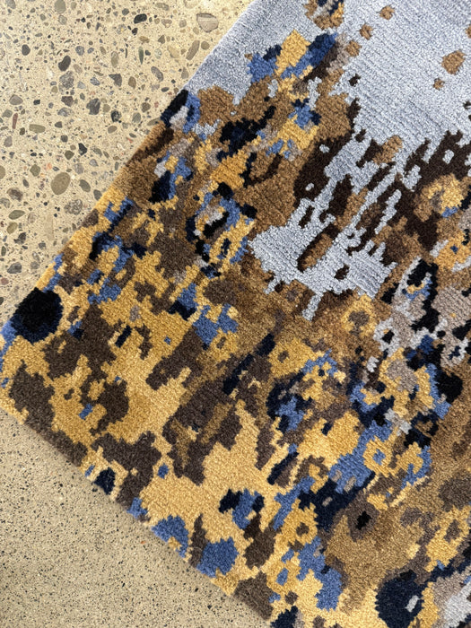 2'x3' 100% Wool Nepali Hand Knotted Area Rug