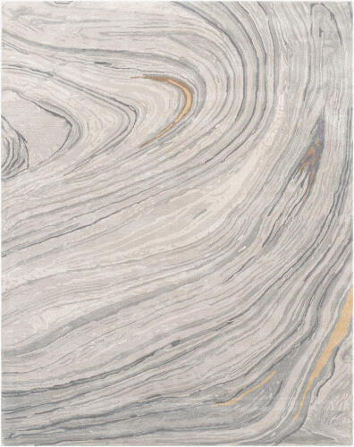 Kavita Handmade Rug — Gray / Gold | KVT-2304 - performance