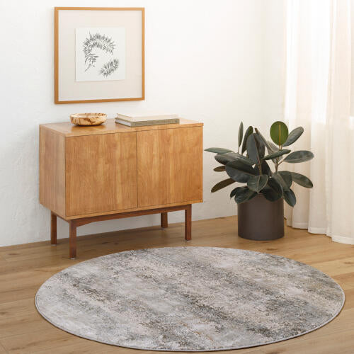 Brunswick Machine Woven Rug — Gray / Sand | BWK-2305