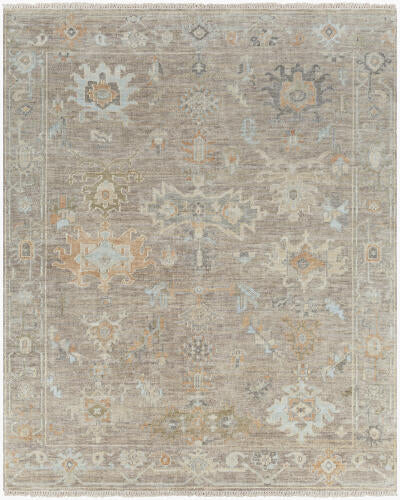 Antalya Handmade Wool Rug — Tan / Sage | ANT-2301 - performance