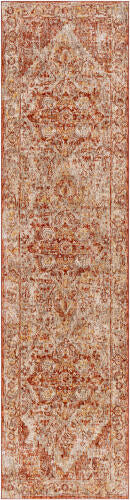 Livabliss Mirabel Machine Woven Rug — Dusty Coral / Beige | MBE-2304