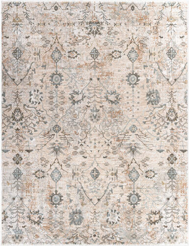 Brunswick Machine Woven Rug — Ivory / Gray | BWK-2311 - performance