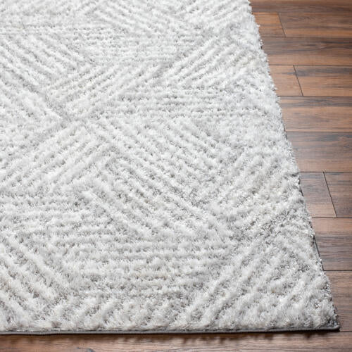 Cloudy Shag Machine Woven Rug — Light Gray | CDG-2320 no