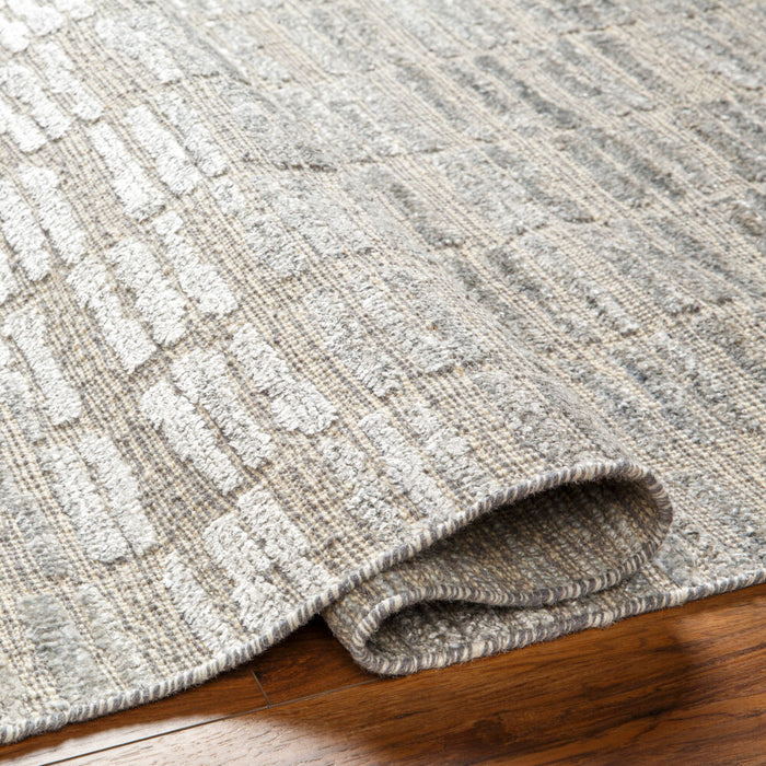 Amina Hand Knotted Rug — Light Beige / Gray | AMA-2300