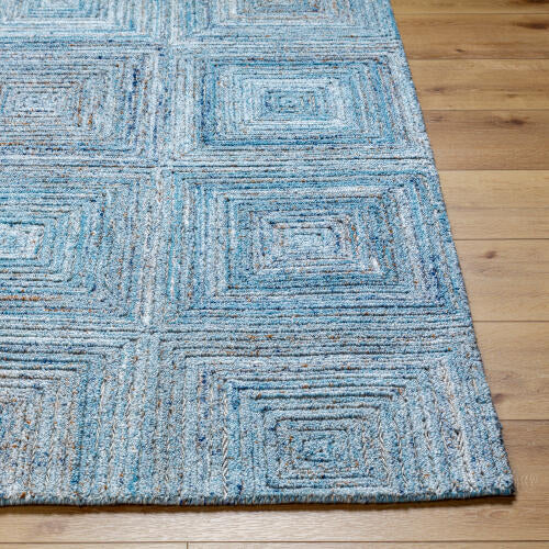 Calgary Handmade Rug — Denim / Sky Blue | CGR-2301