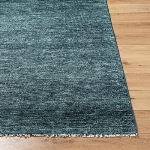 Epic Handmade Wool Rug — Teal | EPI-2312
