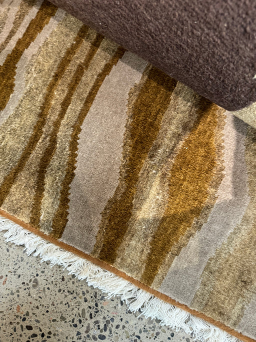 4'x6' Hand-Knotted Nepali Brown/Beige Area Rug – KB Rugs