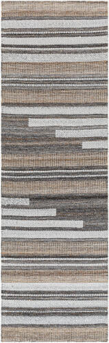 Azalea Handmade Rug — Black / Tan | AZA-2334