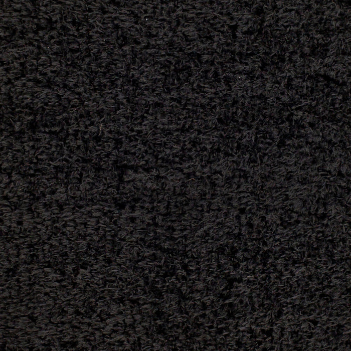 Angora Machine Woven Rug — Black | ANG-2306