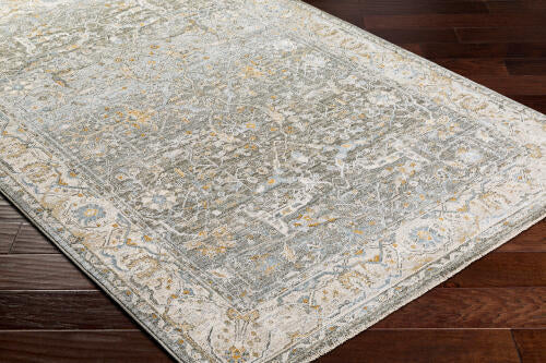 Livabliss Dresden Machine Woven Rug — Mist / Ivory | DRE-2310
