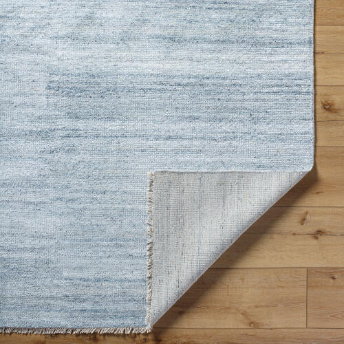 Epic Handmade Wool Rug — Metallic Silver / Oatmeal | EPI-2301 - construction