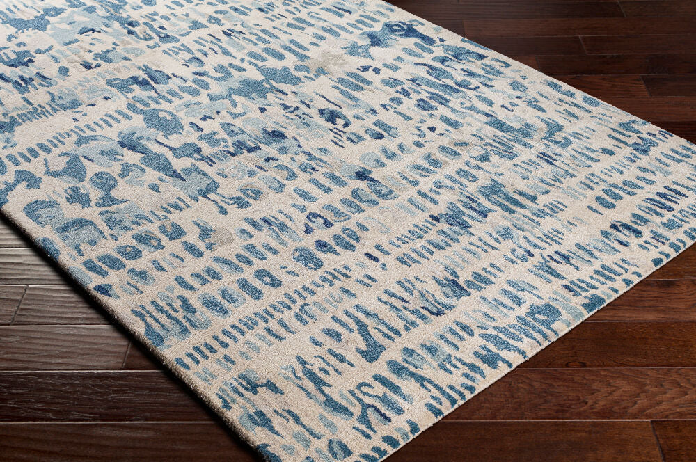 Kavita Handmade Rug — Blue / Ivory | KVT-2316